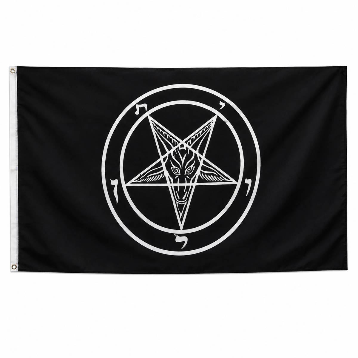 Flaga Satanistyczna duża